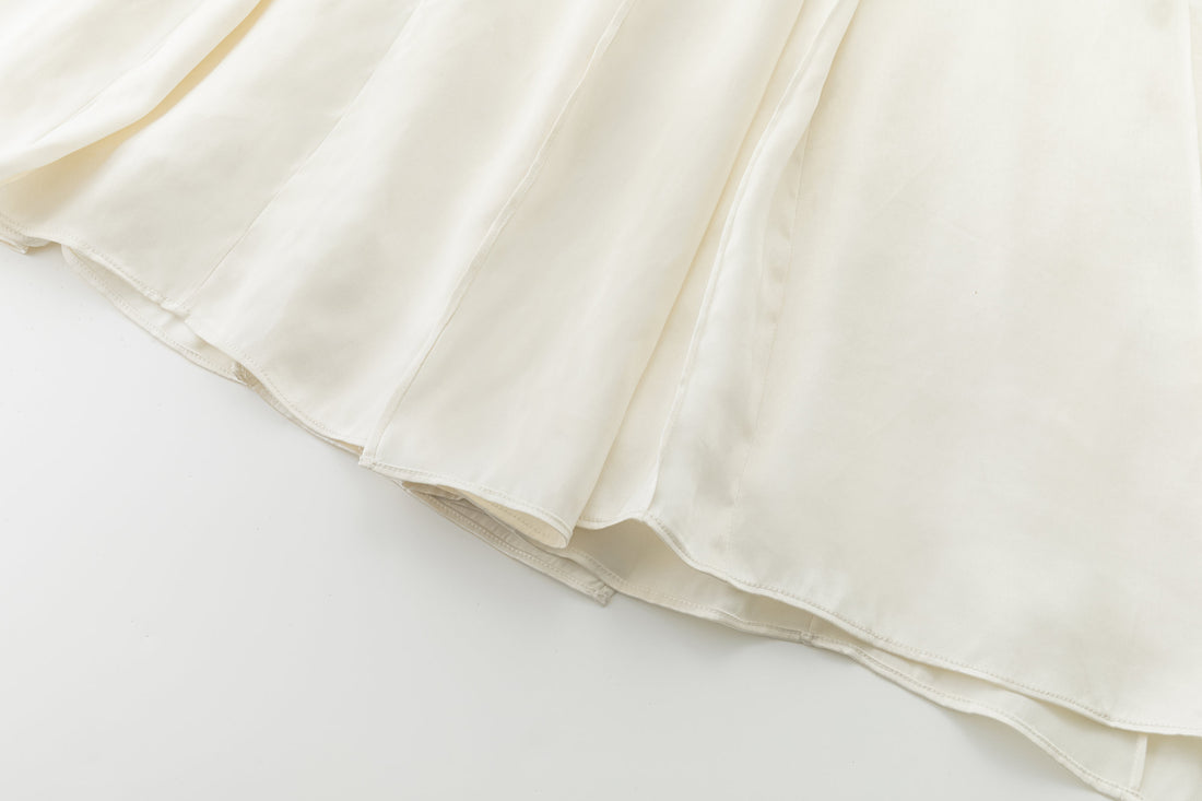 Alma pleated skirt