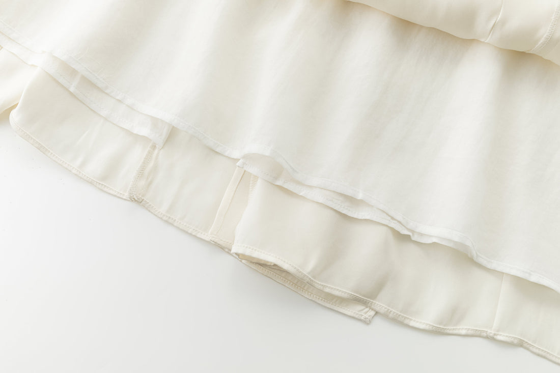 Alma pleated skirt