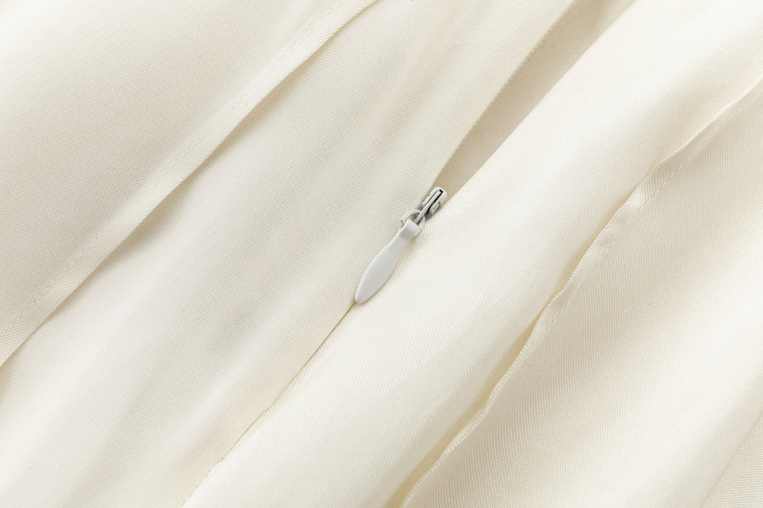 Alma pleated skirt