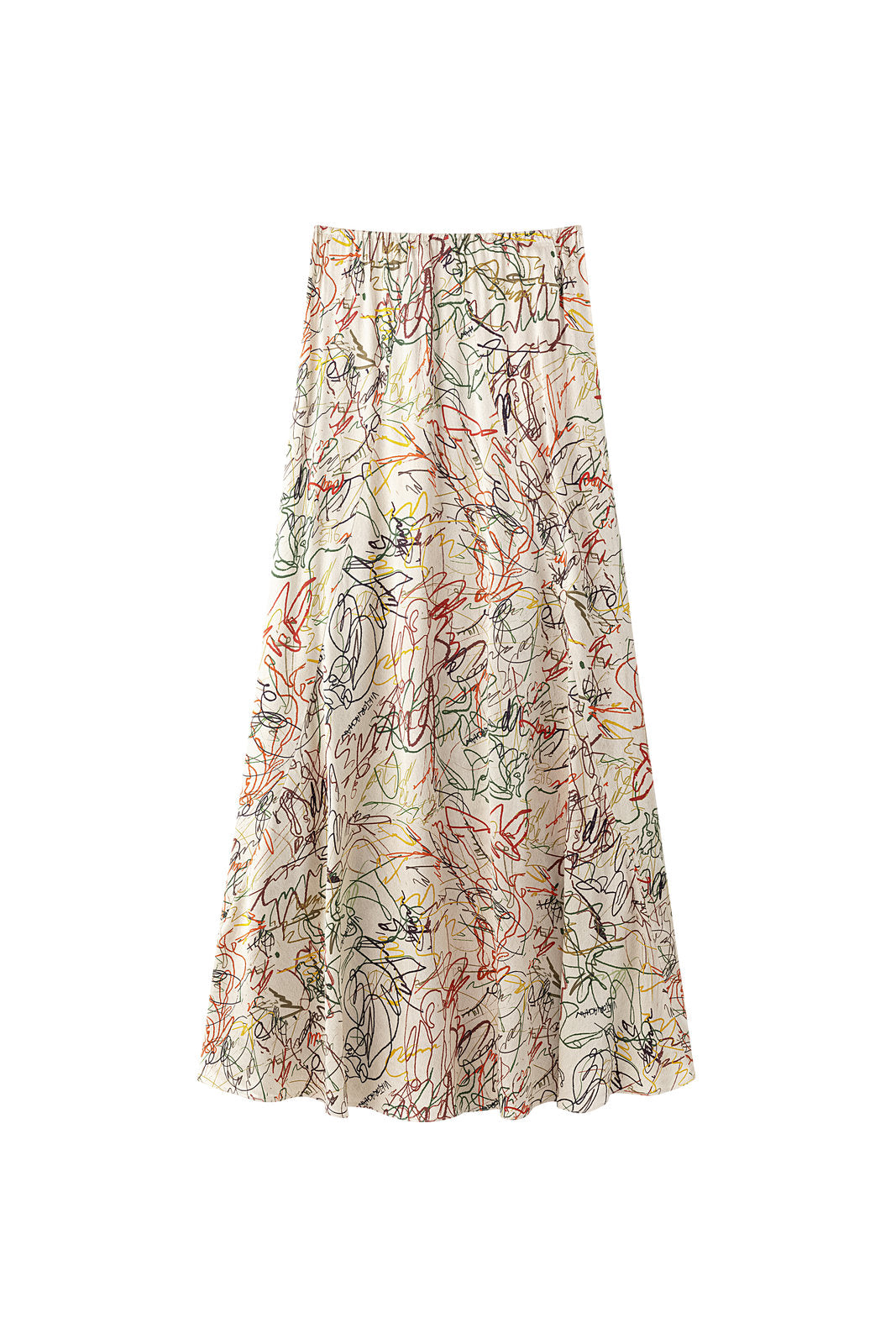 Ruby print skirt