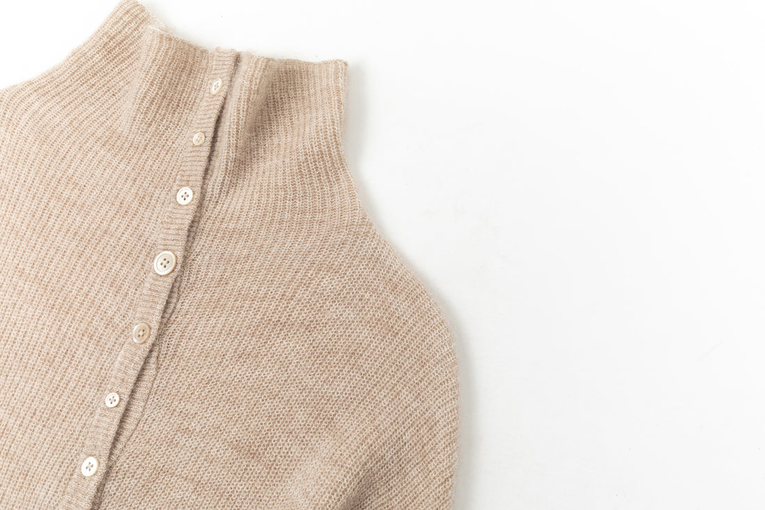 Cleo button knit