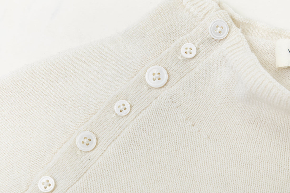 Cleo side button knit