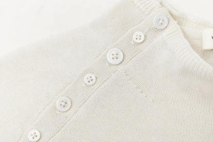 Cleo side button knit