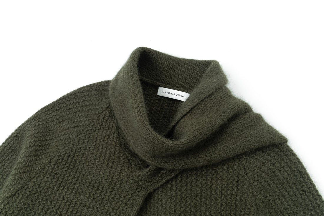 Aven scarf cardigan