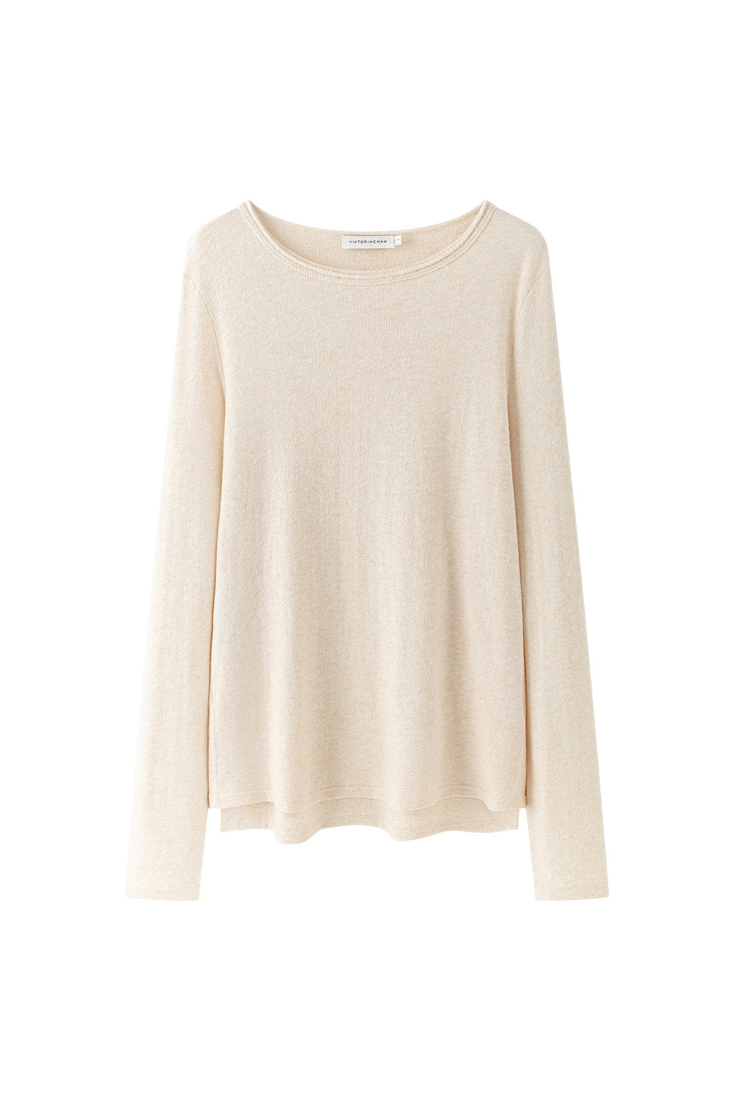 Aven fold jersey top