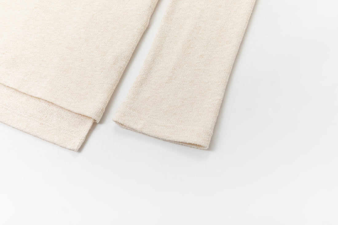 Aven fold jersey top