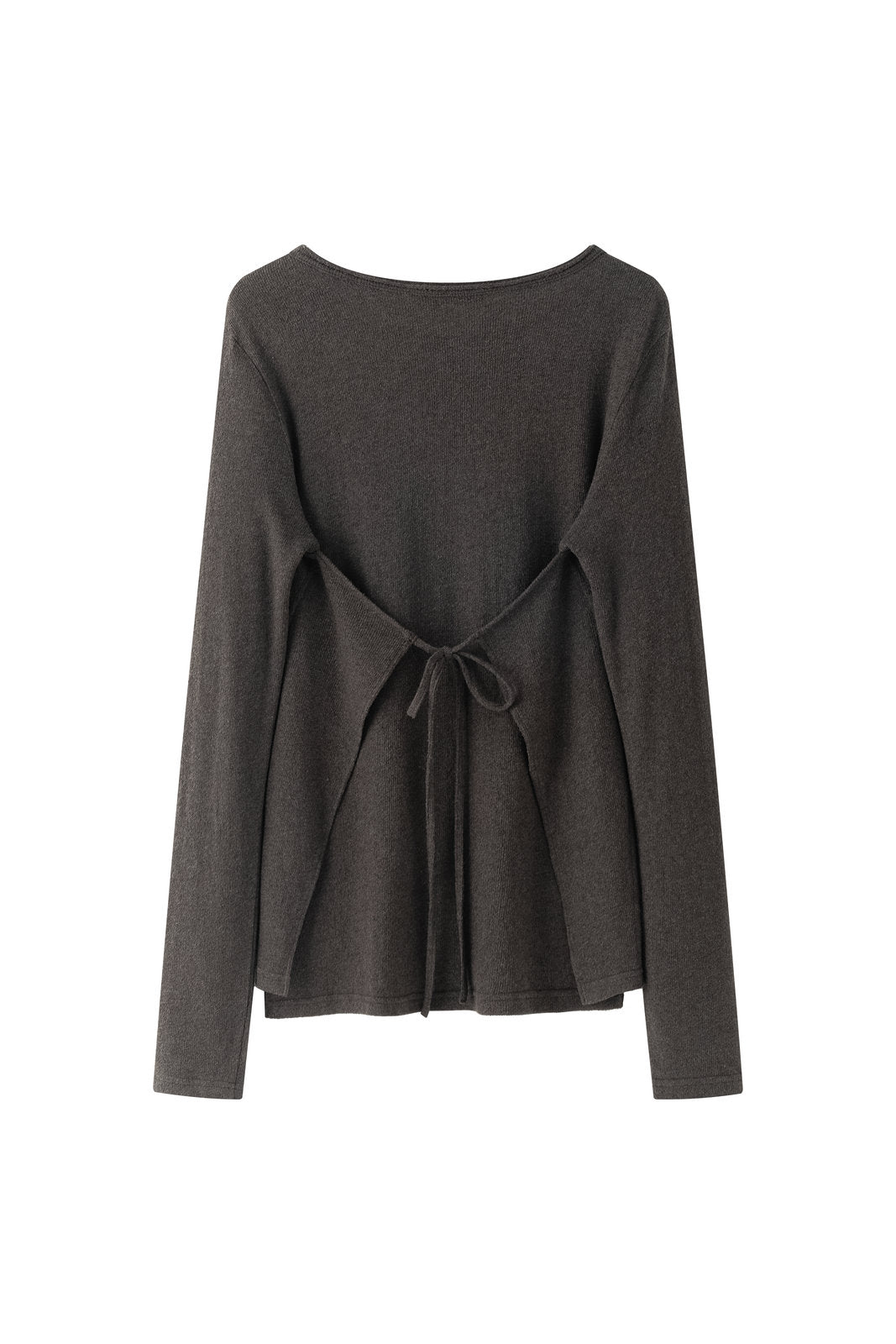 Aven fold jersey top