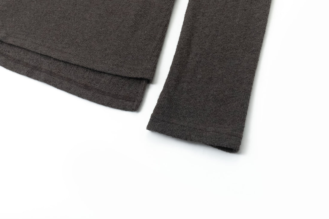 Aven fold jersey top