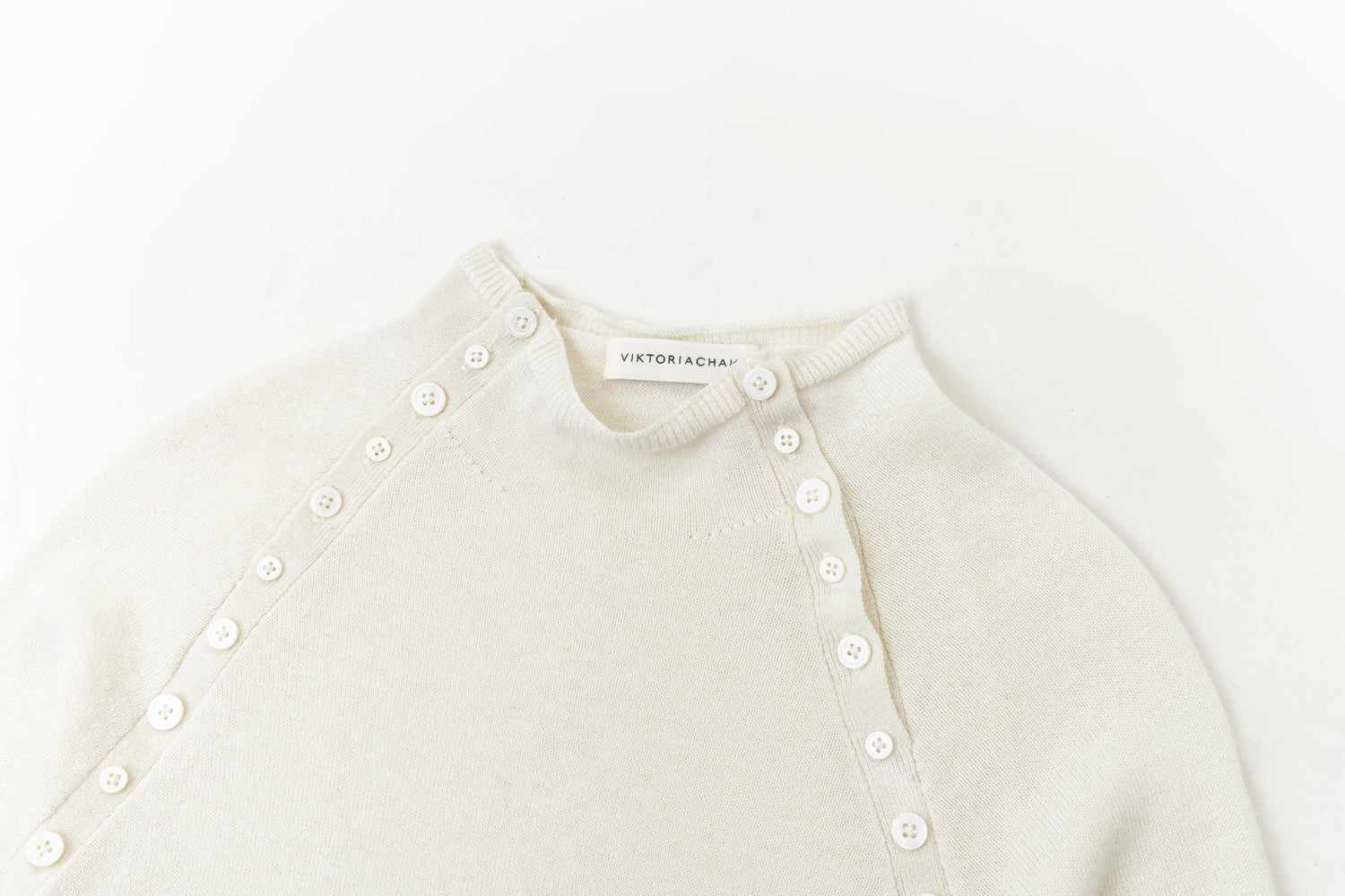 Cleo side button knit