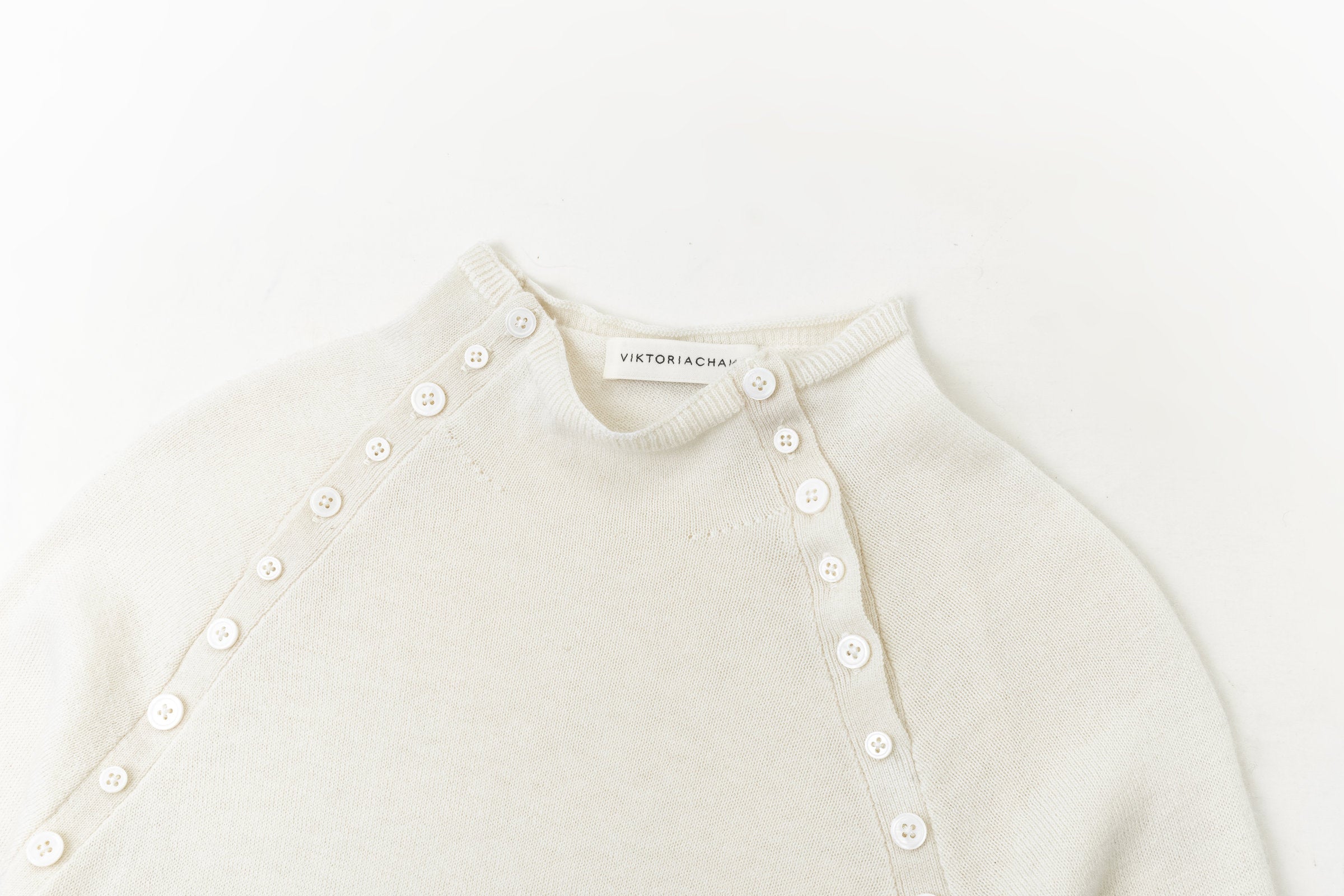 Cleo side button knit
