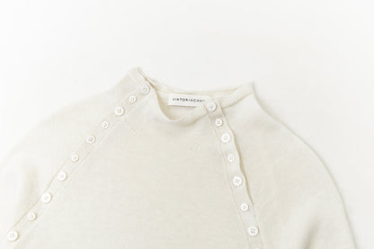 Cleo side button knit