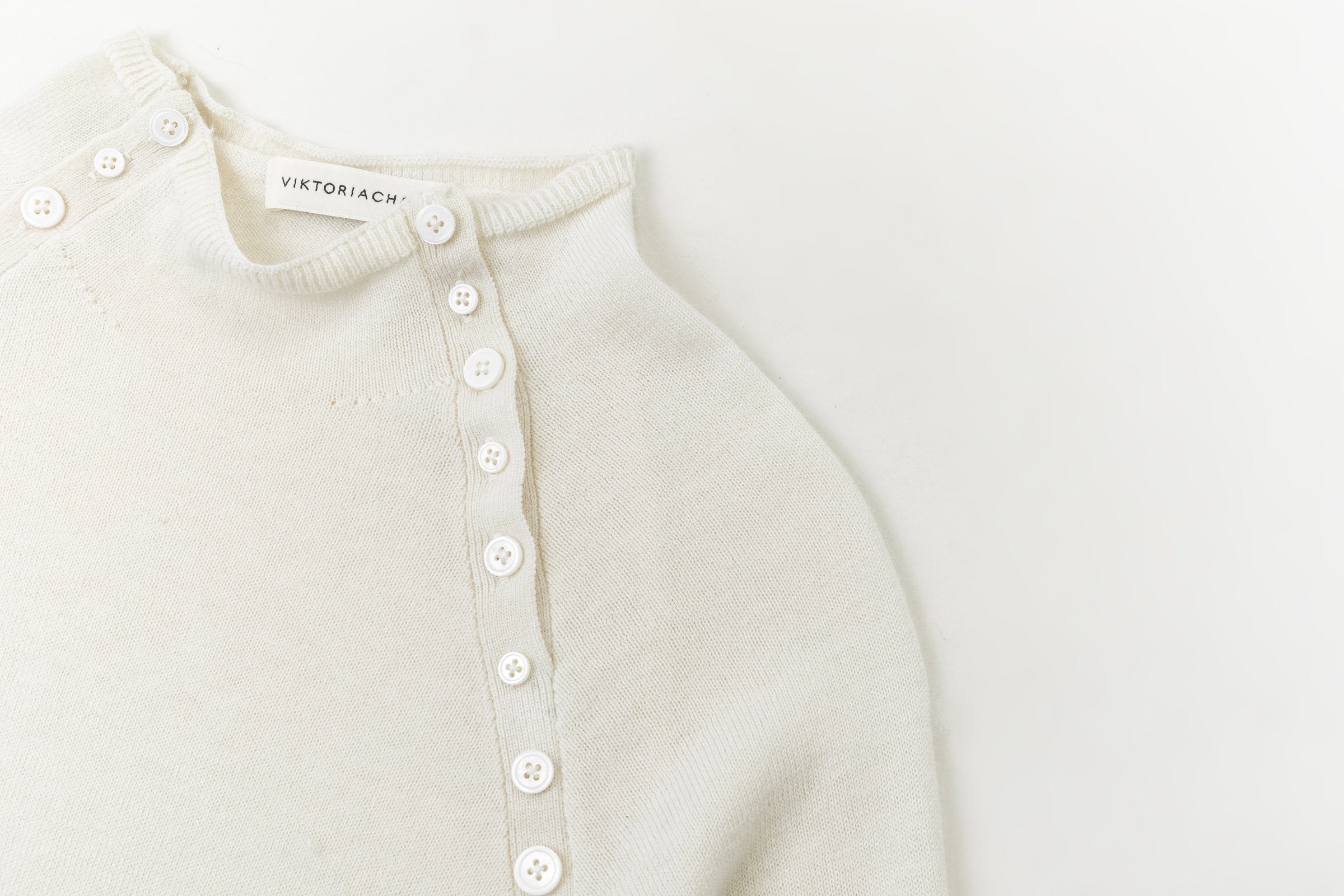 Cleo side button knit