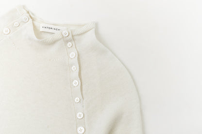 Cleo side button knit