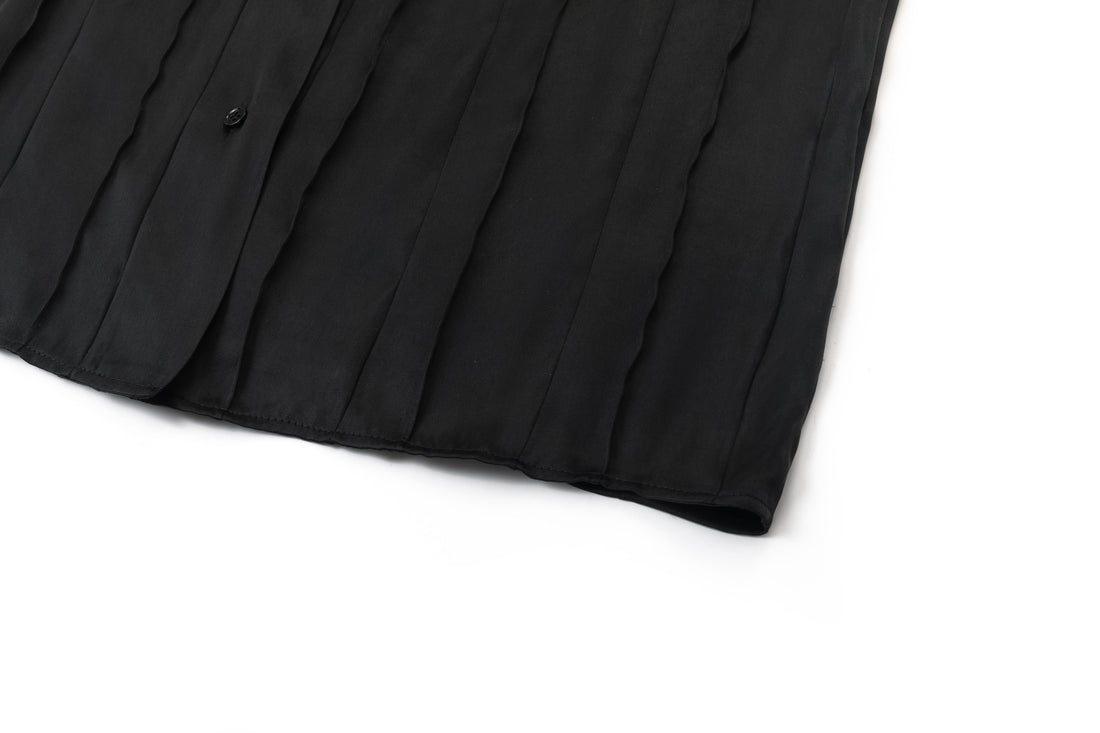 Alma pleated blouse