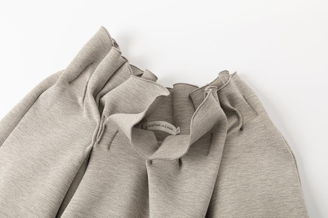 Tatiana gathered sweater