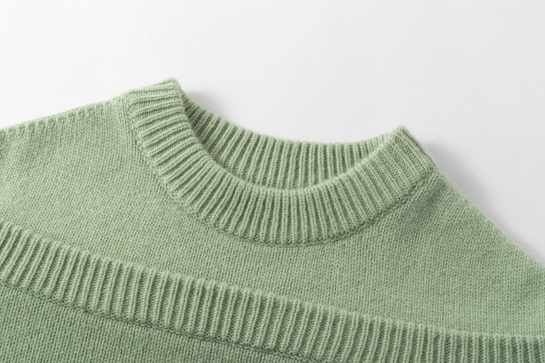 Atlas doubled neck knit