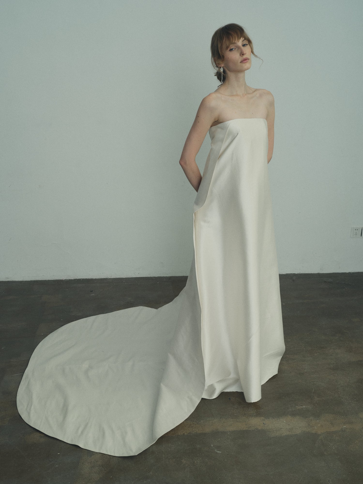 Diana silk gown