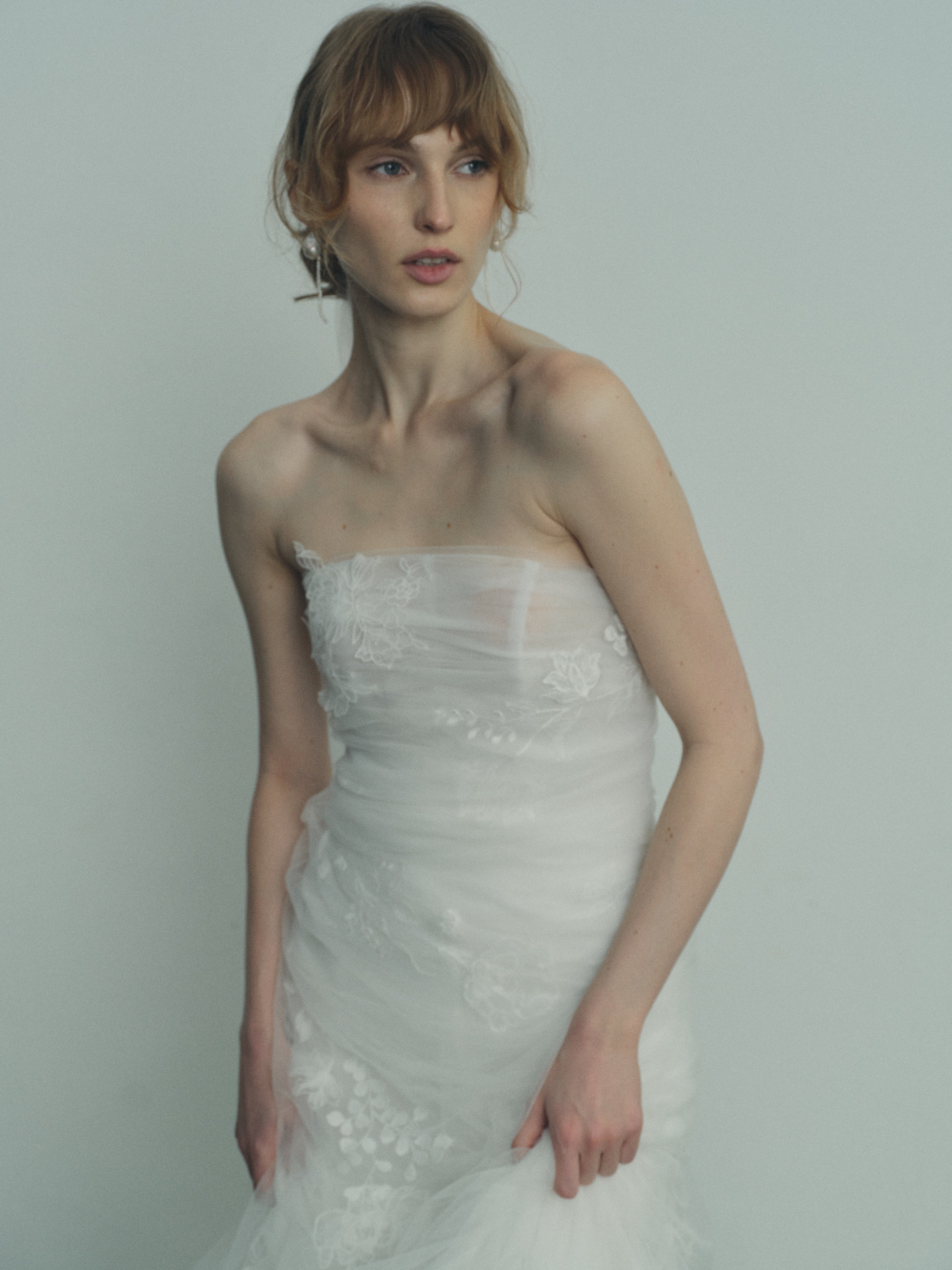 Saga tulle wedding gown