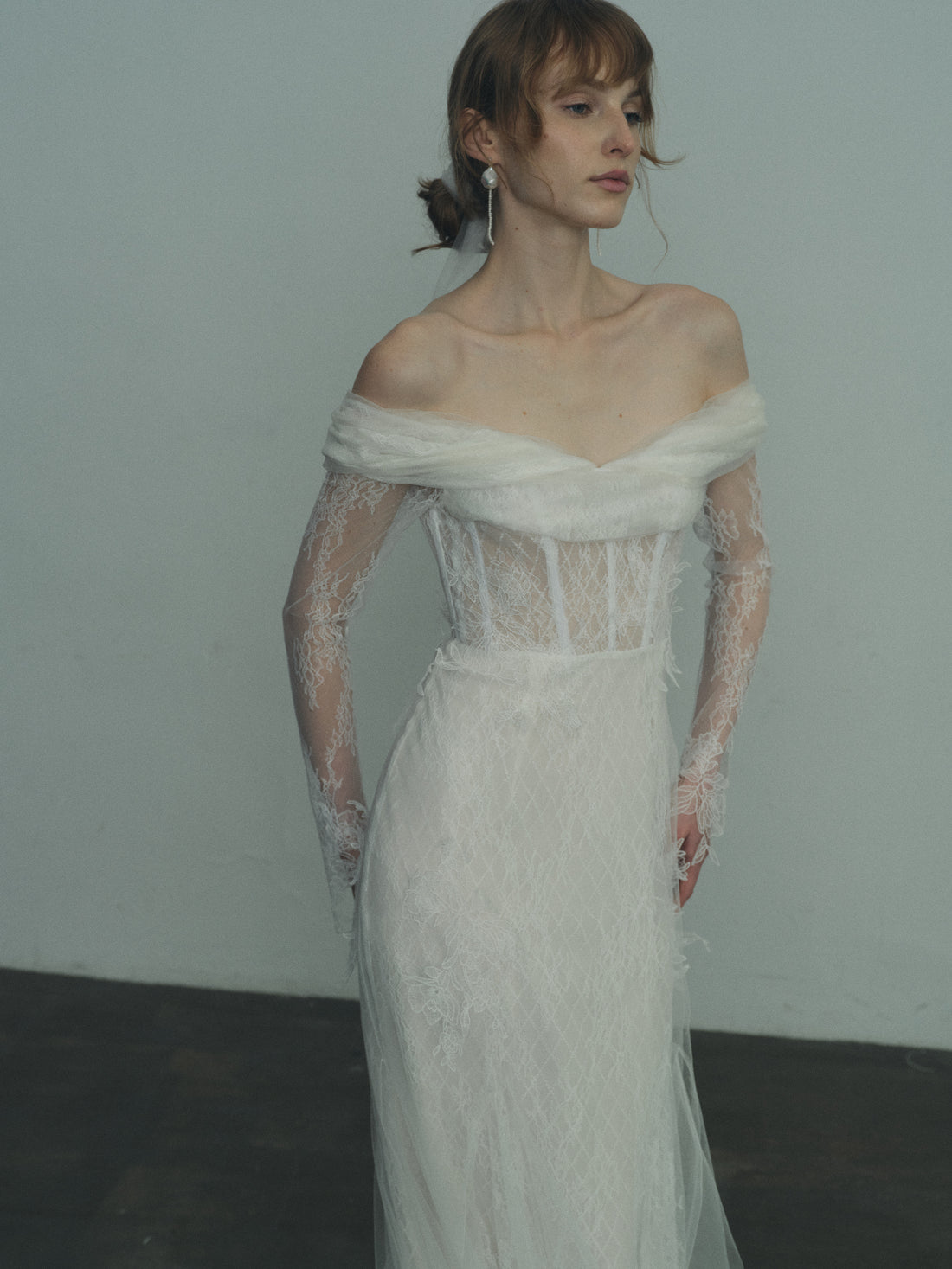 Odina lace gown