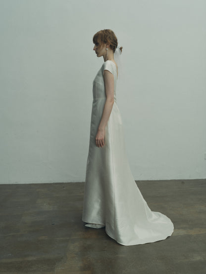 Catherine silk gown