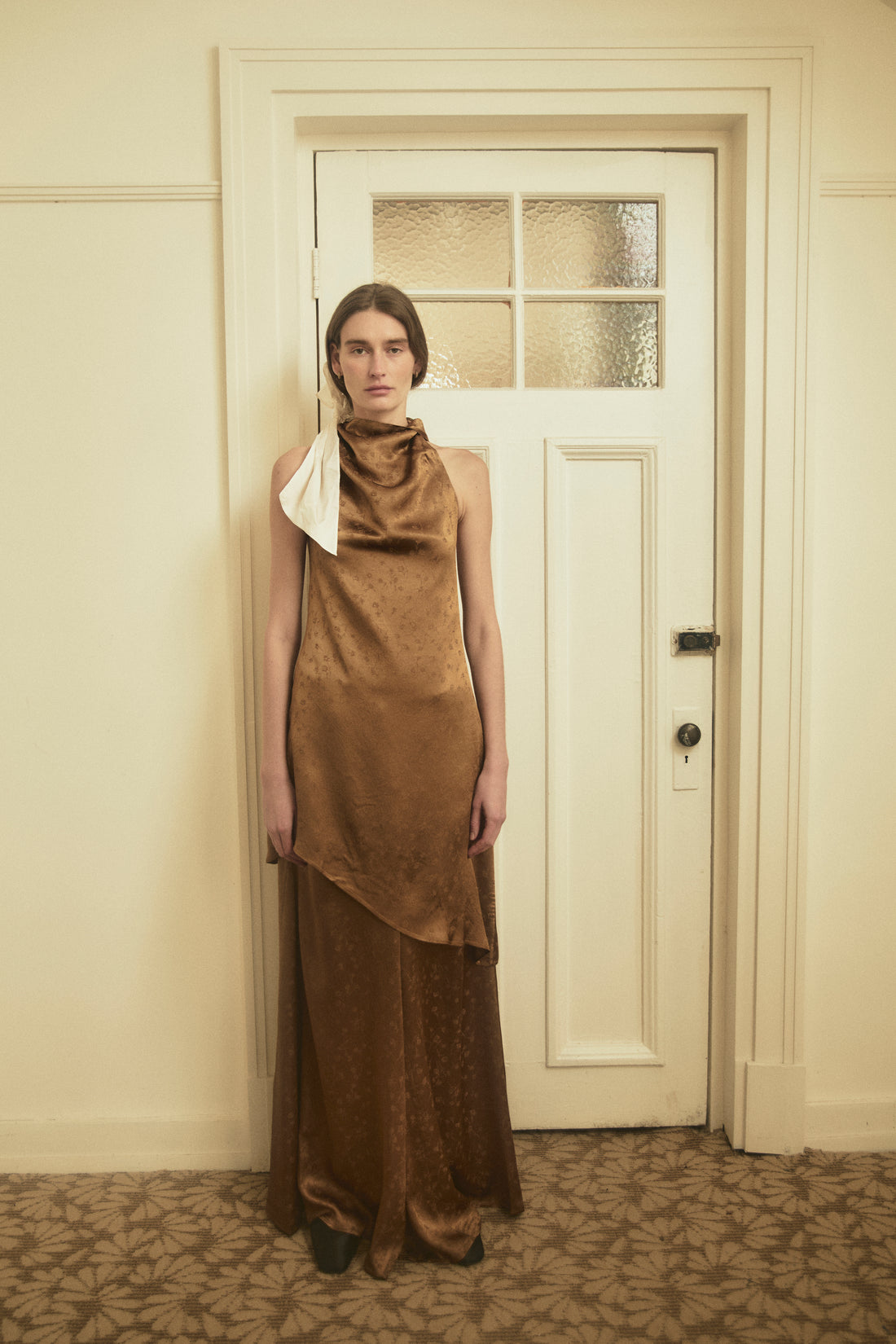 Monica halterneck dress