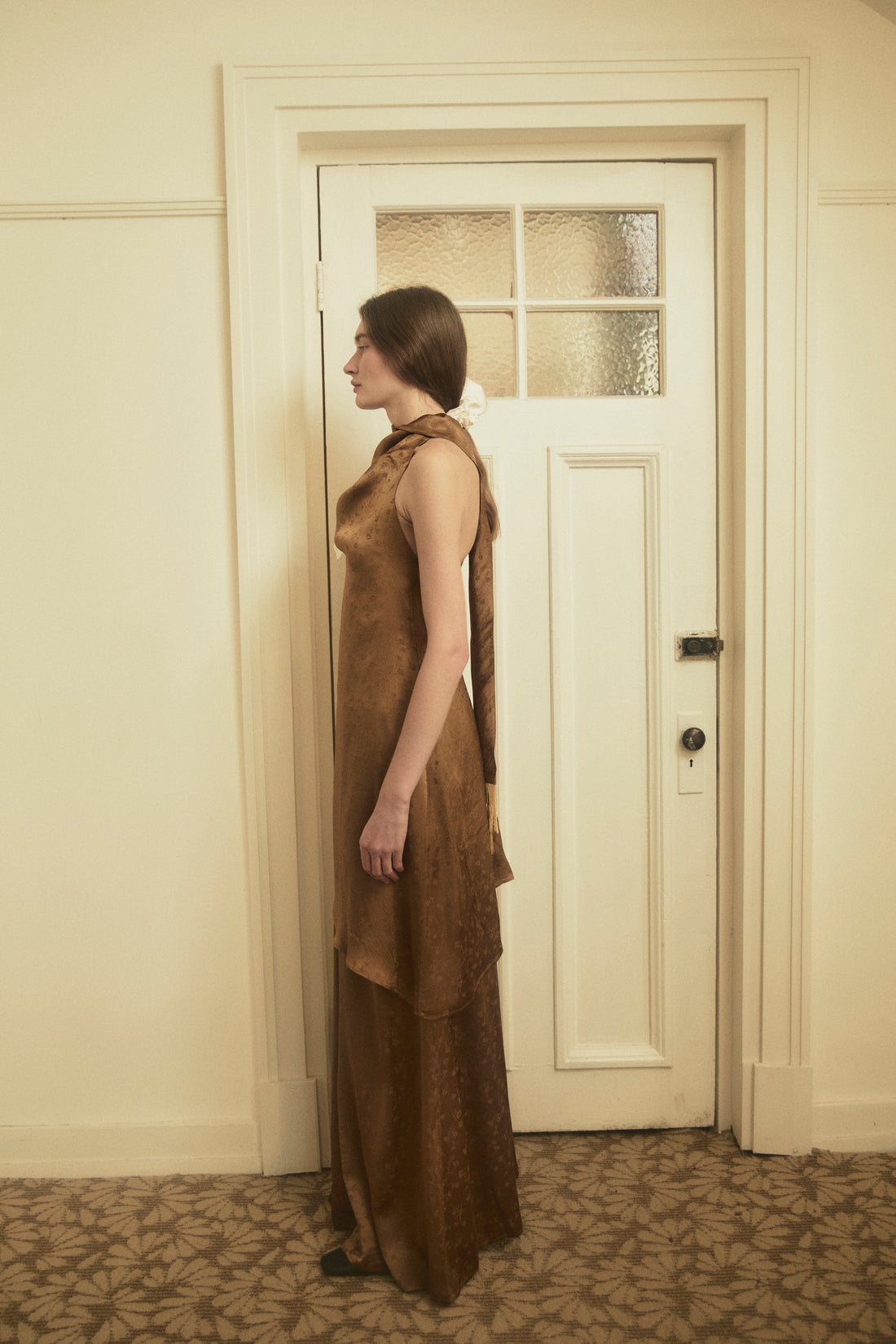 Monica halterneck dress