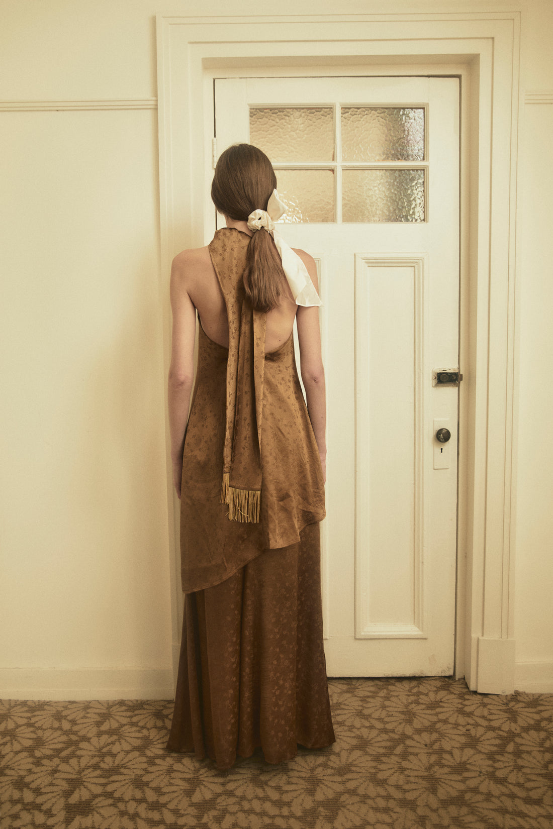 Monica halterneck dress