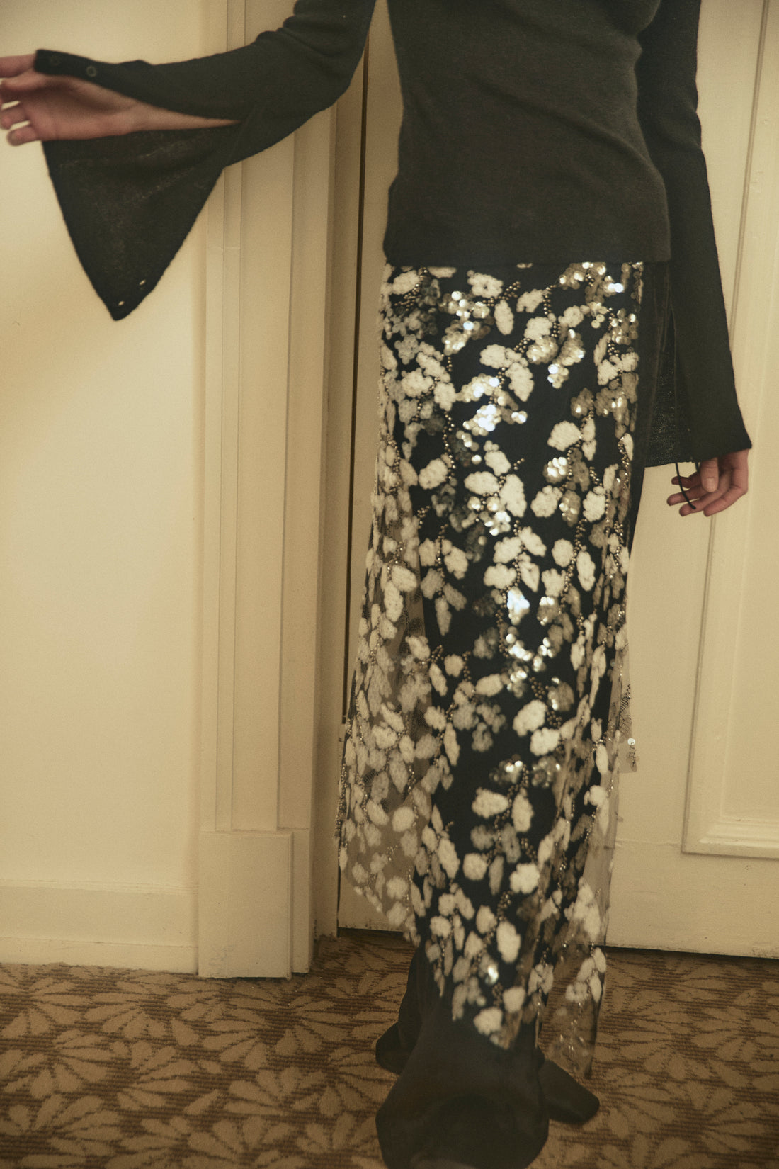 Sigrid velvet trousers