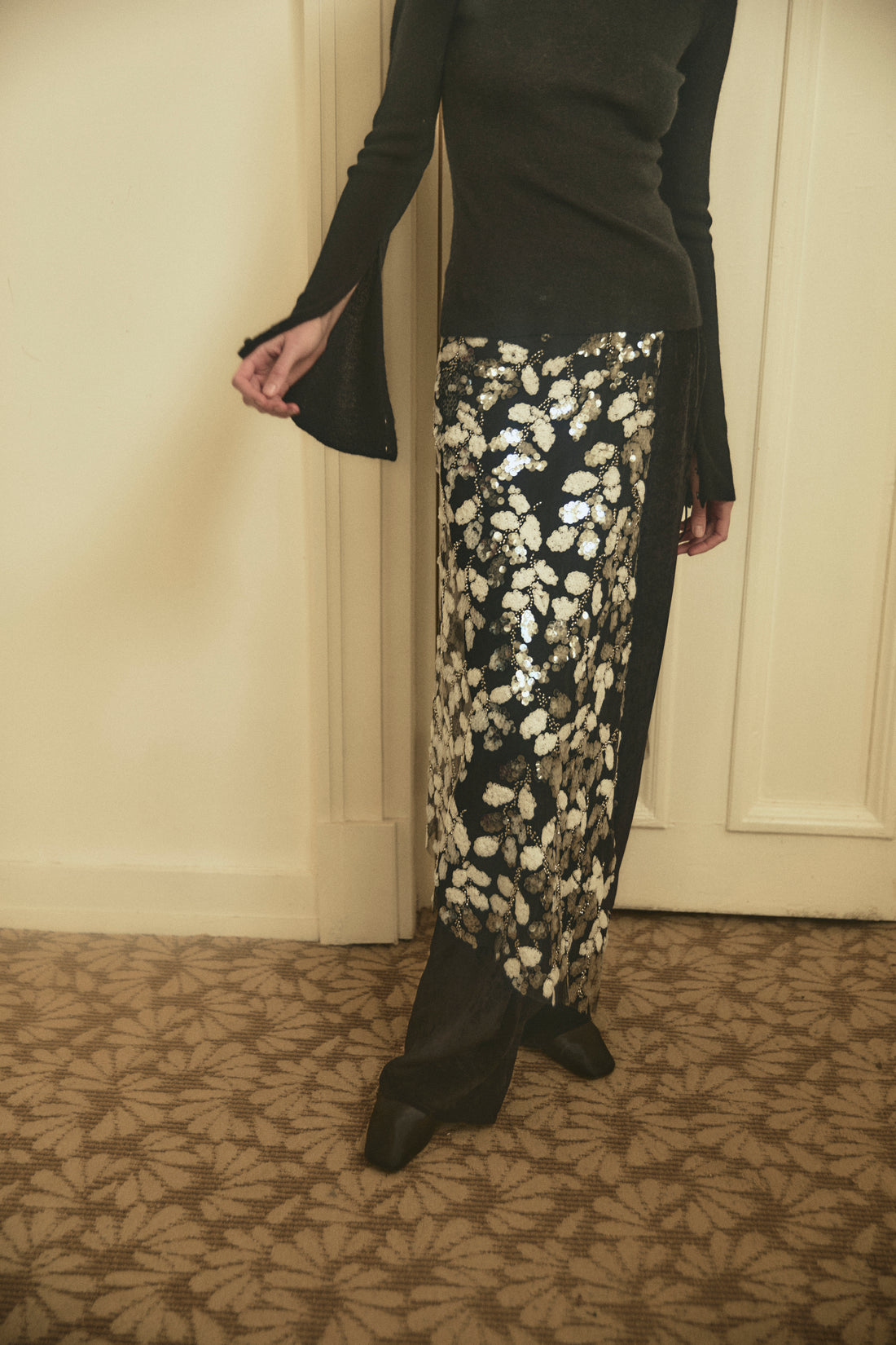 Sigrid velvet trousers