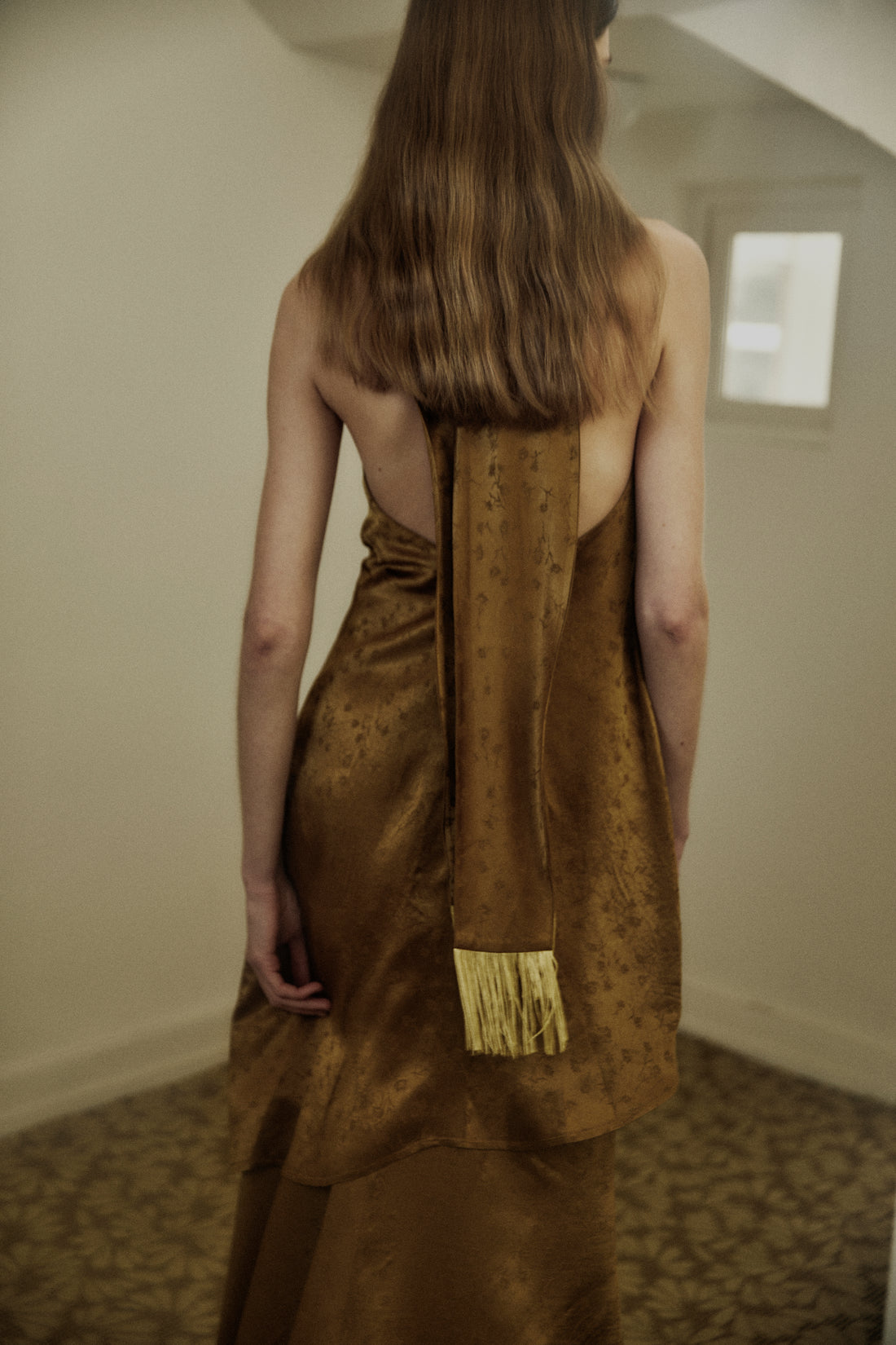 Monica halterneck dress