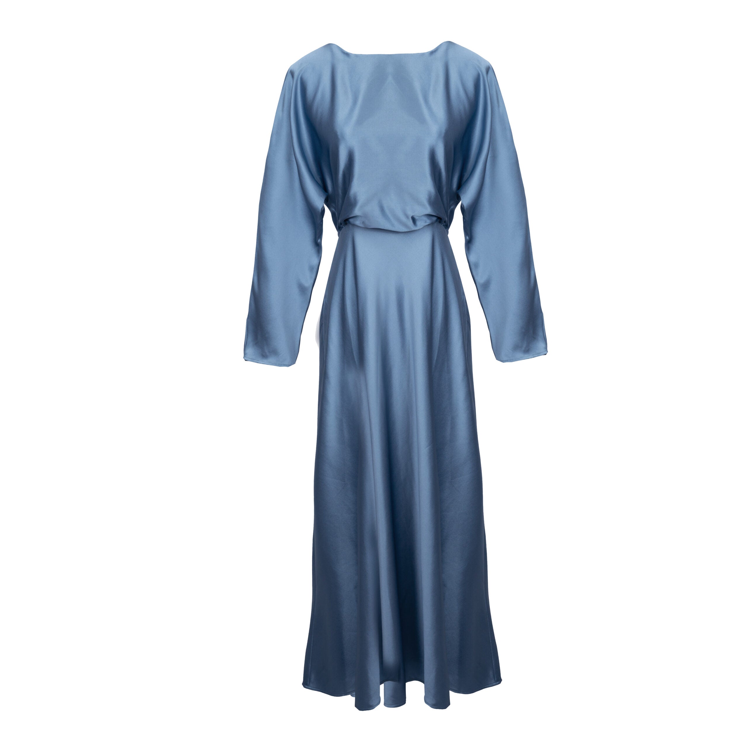 Katlin knot silk dress