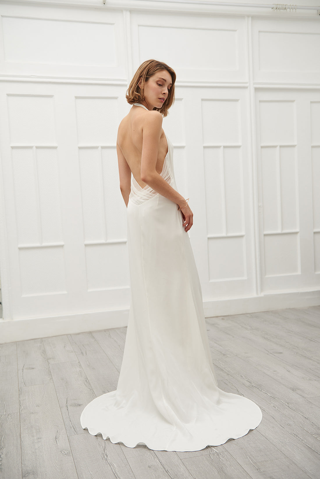 Megan halterneck gown