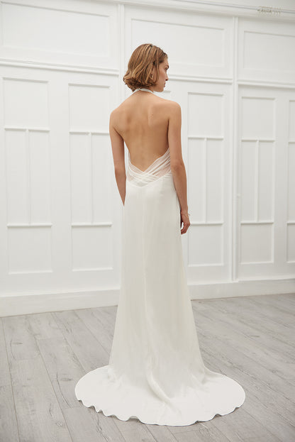 Megan halterneck gown