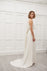 Vivian embedded singled wedding gown