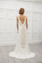 Vivian embedded singled wedding gown