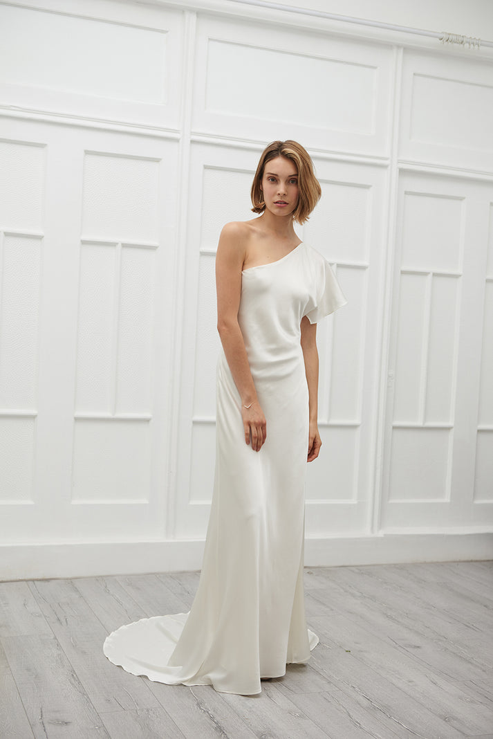 Andrea one sholder gown