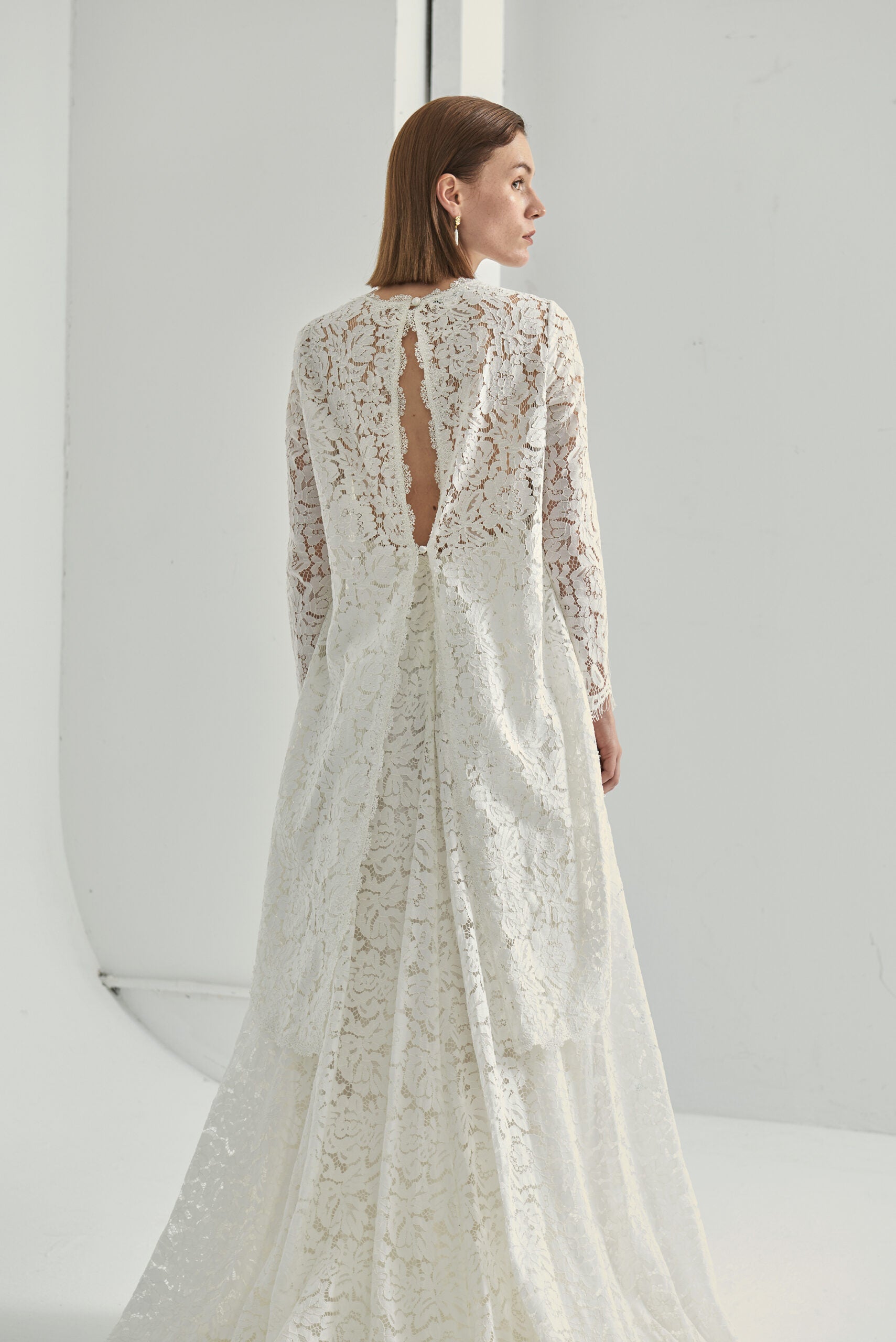 Charlotte lace wedding gown