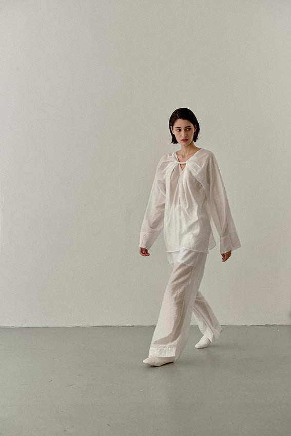 Allie transparent blouse