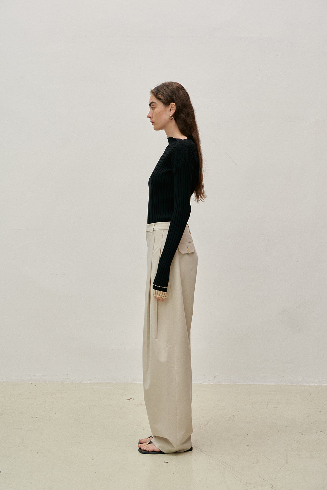 Astrid pleated trousers