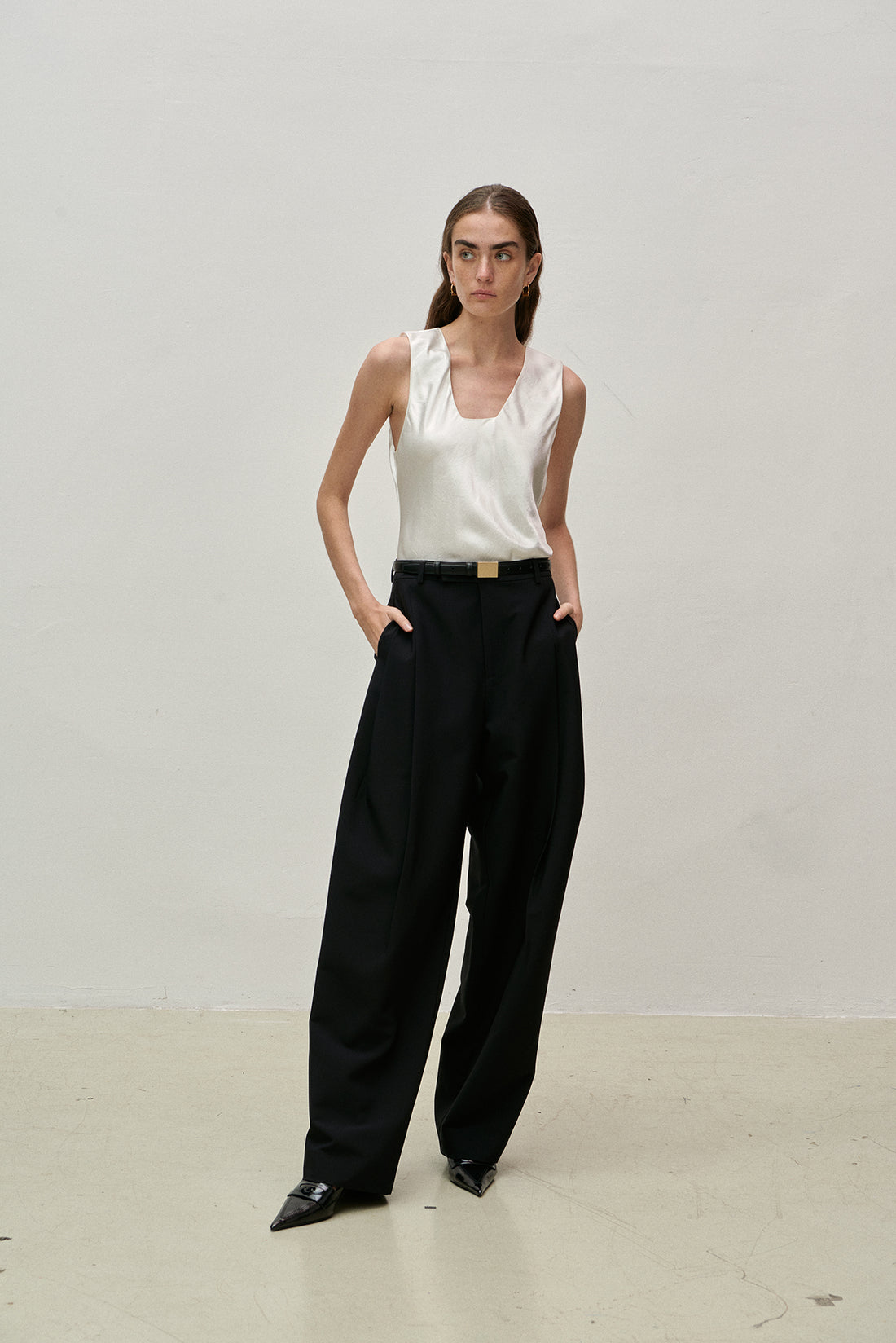 Astrid pleated trousers