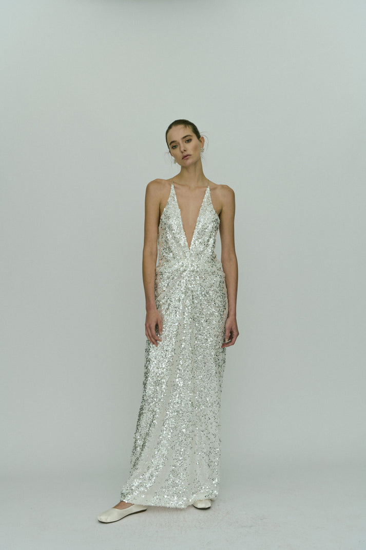 Elisa sequin gown