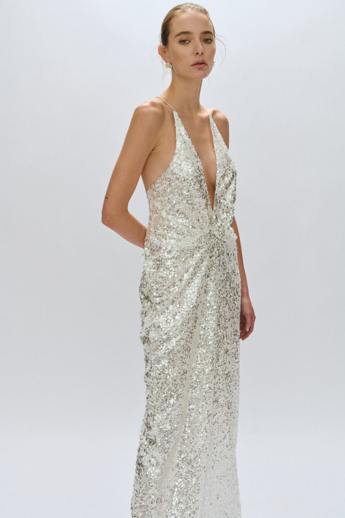 Elisa sequin gown