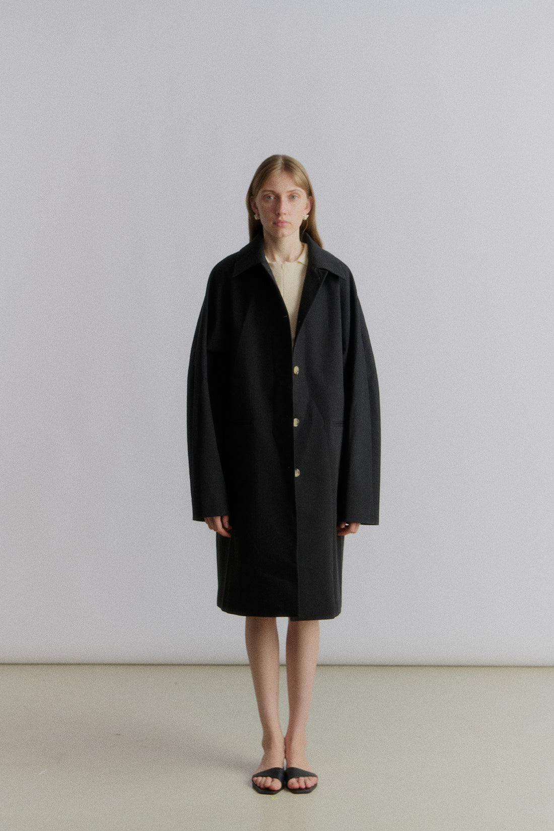 Mena midi trenchcoat