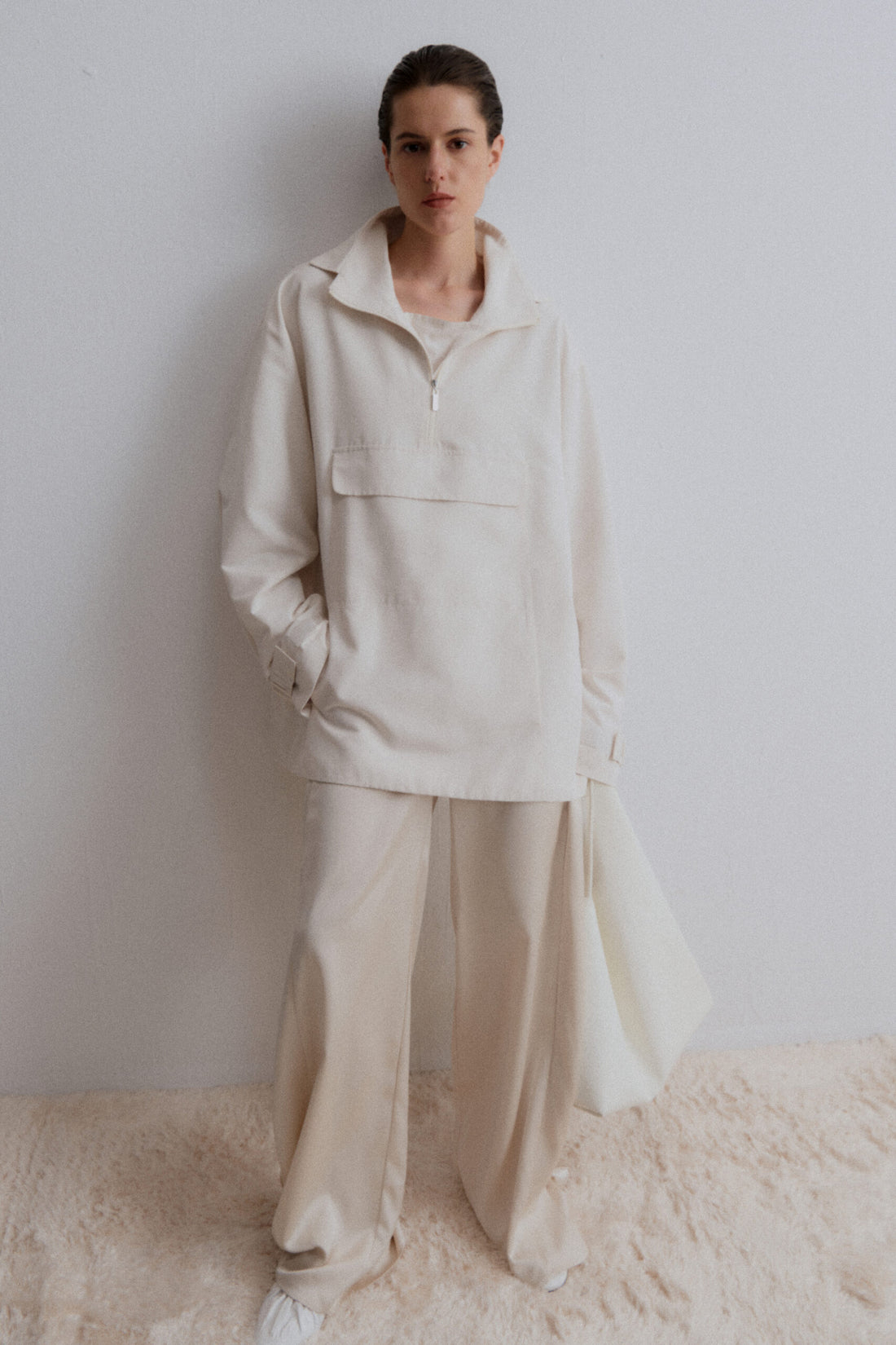 Cosmos satin trousers