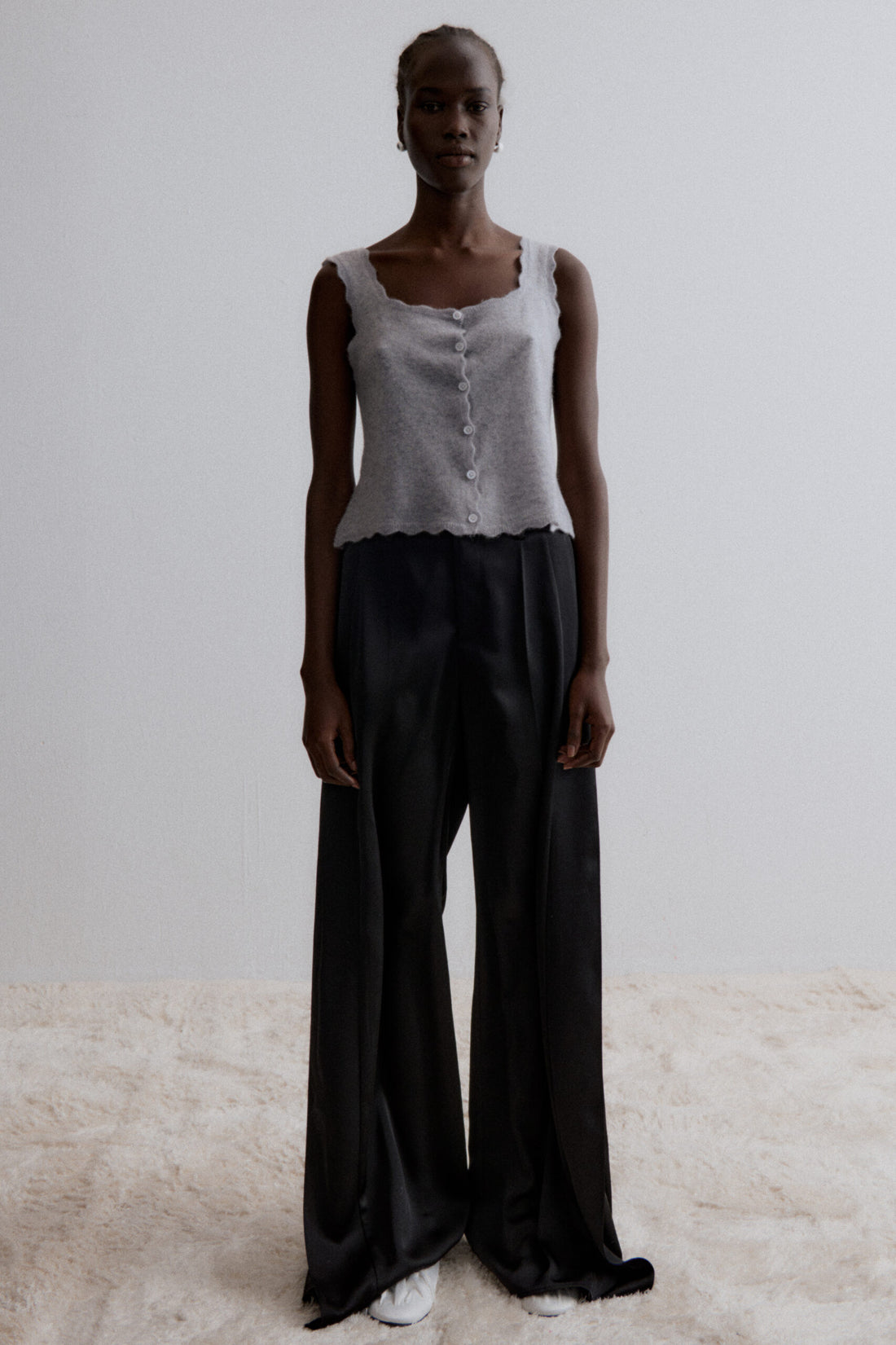 Cosmos satin trousers