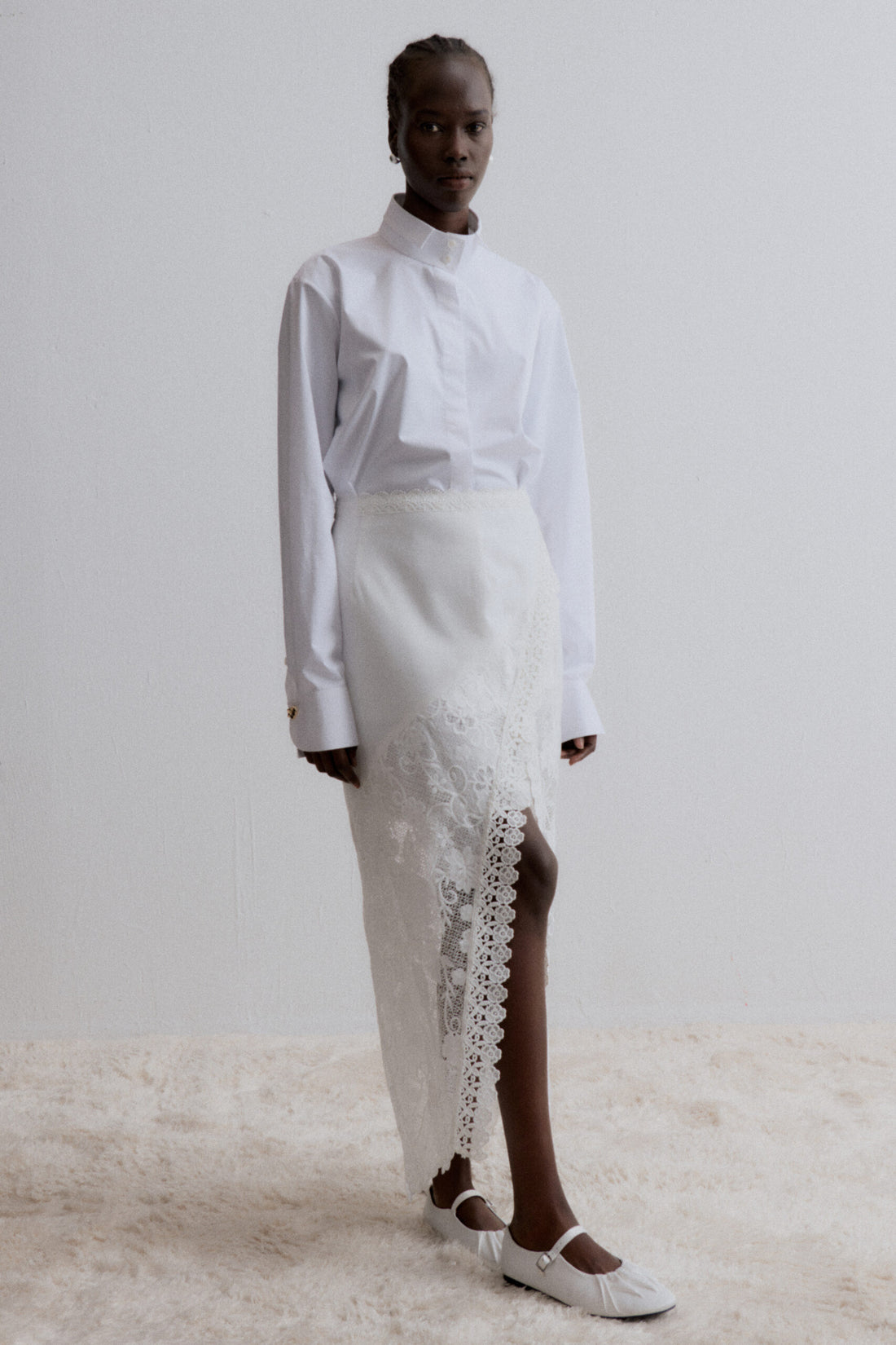 Darsia lace skirt