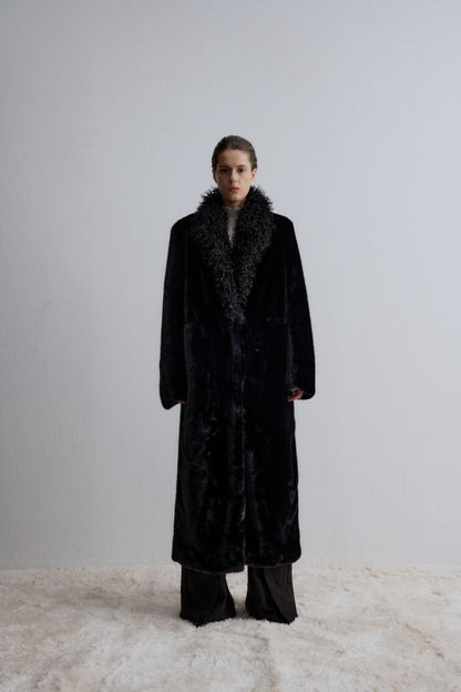 Kalisa long fur coat