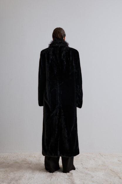 Kalisa long fur coat