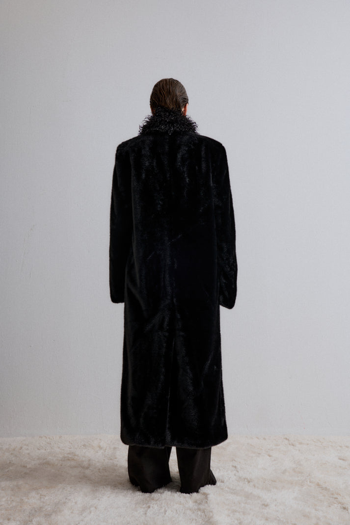 Kalisa long fur coat