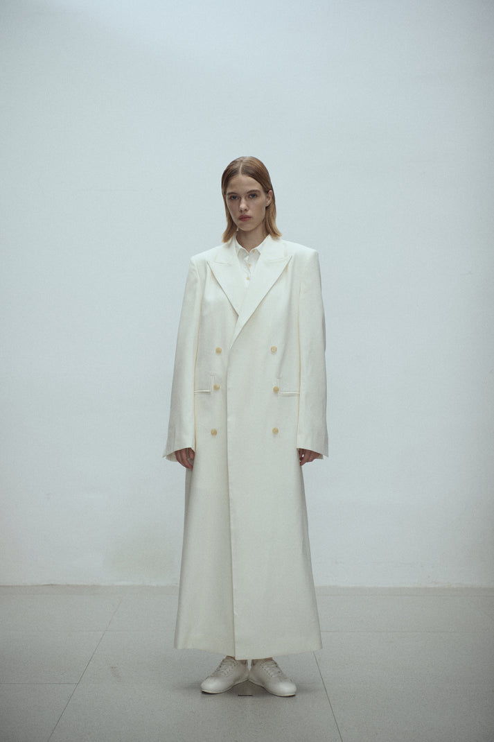 Fremont long wool coat